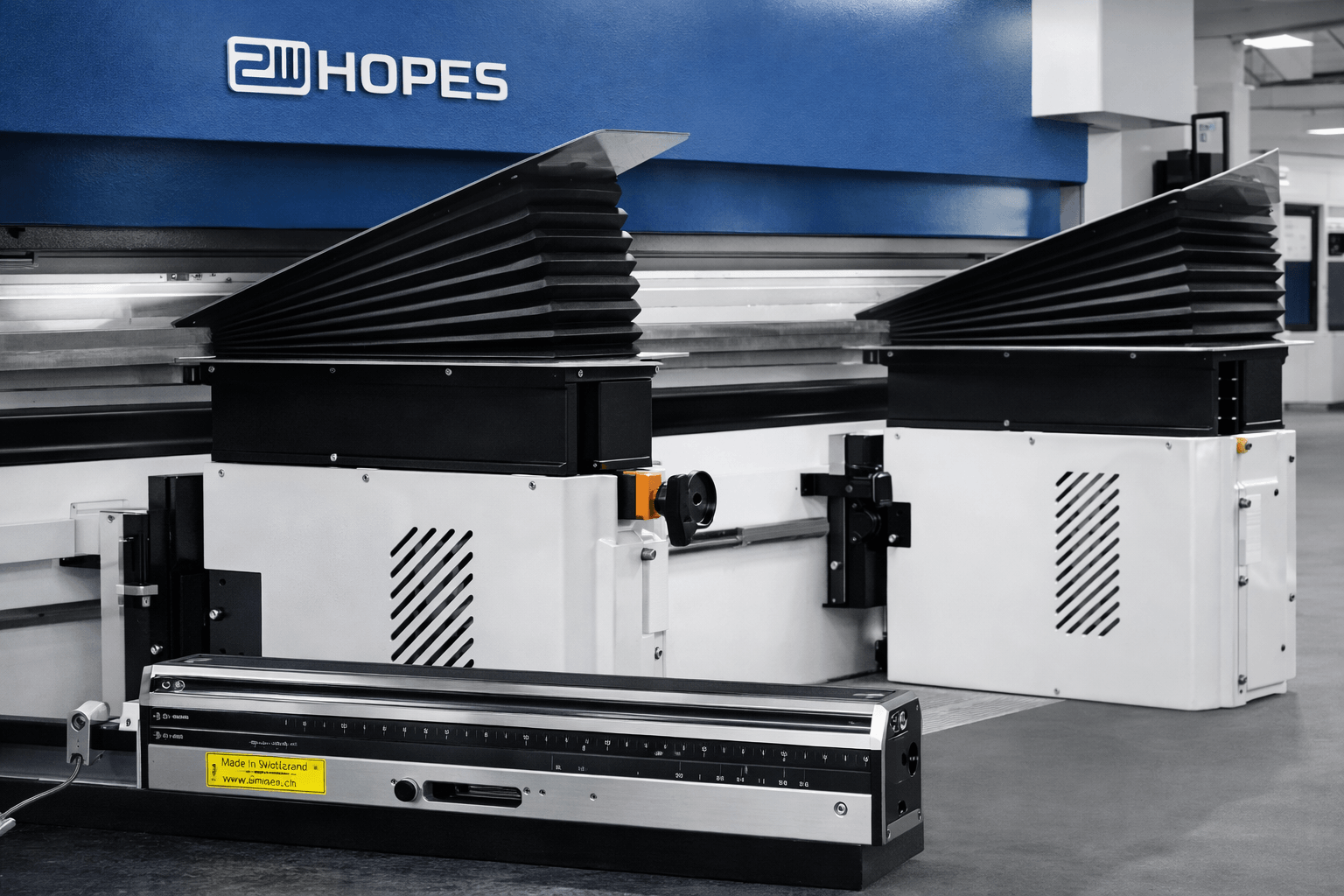 CNC follower supports on EPB Direct Drive
