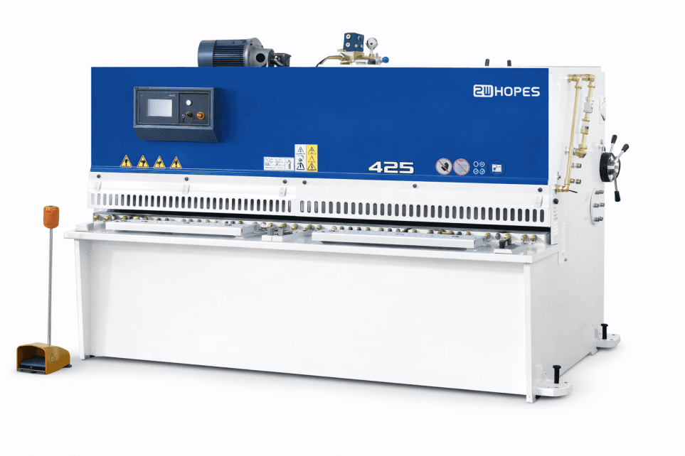 ZWCNC swing beam shearing machine
